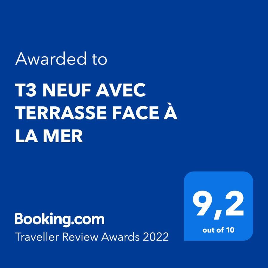 T3 Neuf Avec Terrasse Face A La Mer Bandol Exterior foto